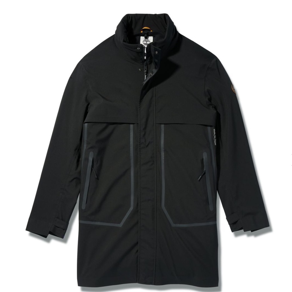🆕 TIMBERLAND MEN'S WATERPROOF TRAVEL PARKA - Picture 1 of 7
